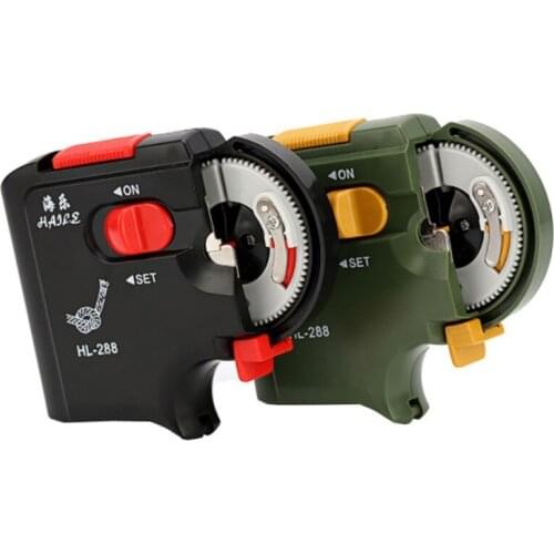 Automatic Fishing Hook Portable Electric Tier Machine Fishing Accessories Tie Fast Ergonomic handshake design Fish Equipment