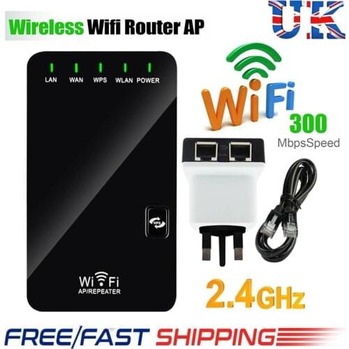 300Mbps Wireless Wifi Repeater Wifi Booster Amplifier Home Wi Fi Extender 300M Wi-Fi Amplifier Network Signal Booster Repetidor