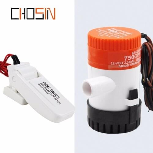 1100gph Dc 12v Electric Mini Boat Bilge Water Pump With Float Switch Kayak Rule 1100 Gph 12 V Auto Water Level Control Garden