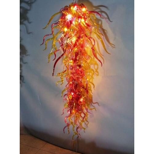 Hot Sale Classic Style Large Art Hand Blown Glass Chandelier