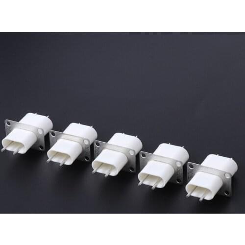 M4YC 5Pcs Electronic Microwave Oven Magnetron 4 Filament Pin Sockets Converter Home