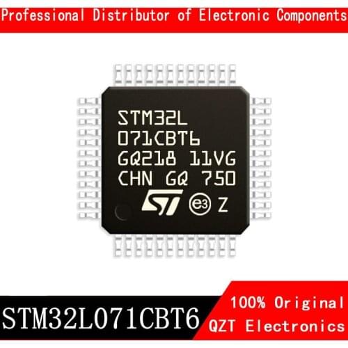 5pcs/lot new original STM32L071CBT6 STM32L071 LQFP48 microcontroller MCU In Stock