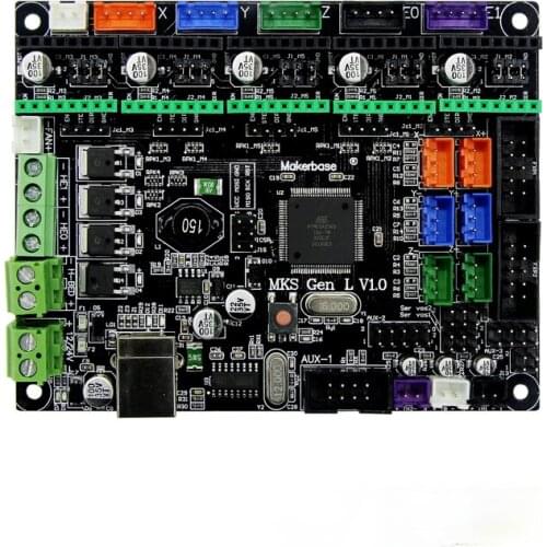 3D Printer Board MKS Gen L V1.0 Controller Compatible with Ramps1.4/Mega2560 R3 Support A4988/DRV8825/LV8729/TMC2100 Drivers