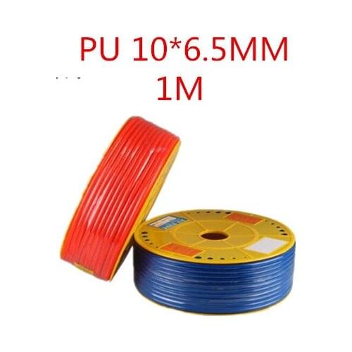 1 meter PU10*6.5mm Pneumatic Hose PU Tube OD 10mm ID 6.5mm Plastic Flexible Pipe Polyurethane Tubing