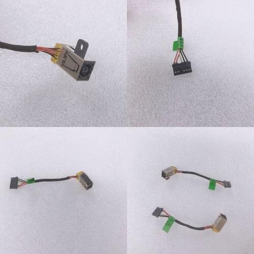 DC Jack de Alimentação com cabo para for HP 1040 G1 G2 G3 1040G3 728598 Conector DC Tomada de Energia Do Portátil substituição
