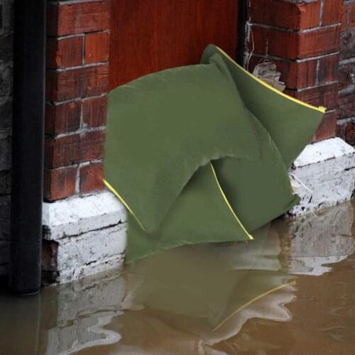 Zipper Flood Control Sandbags Waterproof Canvas Thickened Package 30X70cm