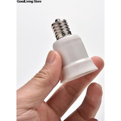 1pcs E17 to E27 LED Halogen CFL Light Bulb Converter Adapter Holder Socket Base