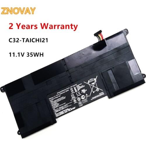11.1V 3200mAh/35WH C32-TAICHI21 Laptop battery For Asus Ultrabook TAICHI21 TAICHI 21Notebook