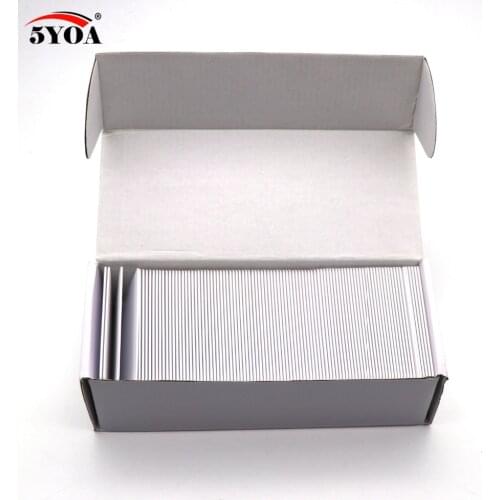 50pcs EM4305 T5577 Thick Blank Card 1.8mm RFID Chip Cards 125 khz Copy Rewritable Writable Rewrite Duplicate 125khz