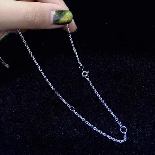 925 sterling silver chain necklace long necklace simple style 30 inches 34 inches fine women jewelry