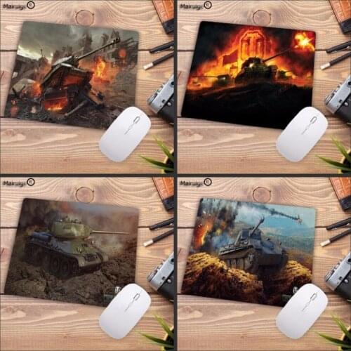 Mairuige Wholesale Large Rubber Mousepad World of Tanks Style Gaming Mouse Pad PC Computer Laptop Gaming Mice Mat For Gamer