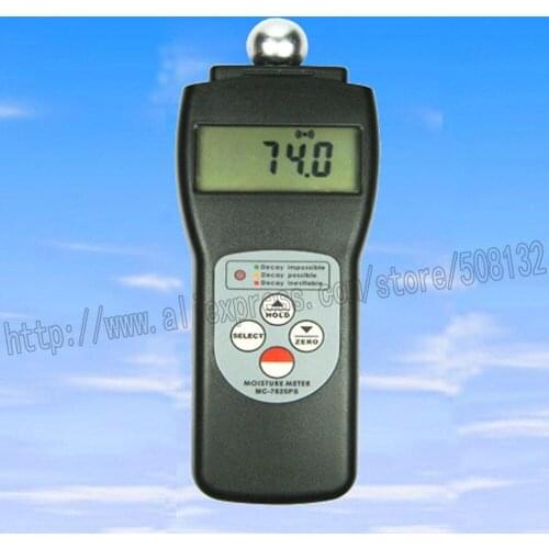 Landtek MC-7825F Digital Inductive Foam Moisture Meter with 0 to 200% Measurement MC7825F