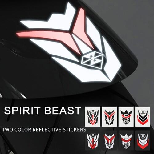 SPIRIT BEAST Motorcycle Stickers Tank Car Bike ATV SCOOTER Motorbike Waterproof DECALS for HONDA SUZUKI YAMAHA BMW BENELLI KTM