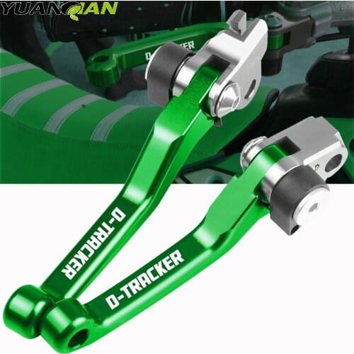 CNC Brake Clutch Lever Dirt Pit Bike Brake Clutch Levers For KAWASAKI KLX 125 KLX125 DTRACKER 2010 2011 2012 2013 2014 2015-2016