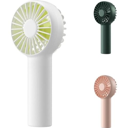 Mini Fan Battery Operated Handheld Fan with 2000 MAh Battery or USB Powered Personal Mini Fan,3 Speeds