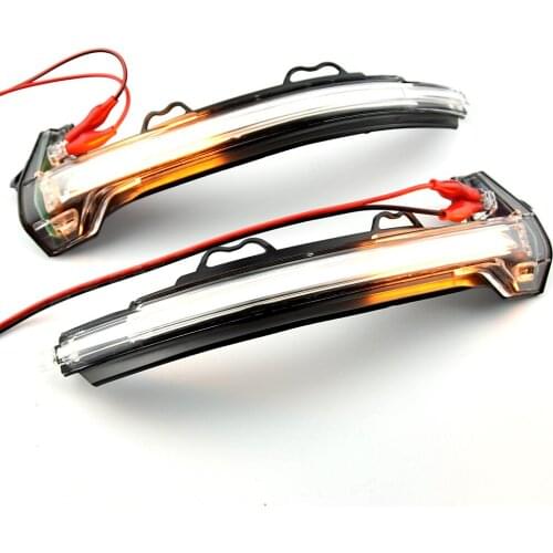 2pcs Dynamic Blinker LED Turn Signal blink Side Mirror Lights Indicator for Audi A4 B9 A5 S5 RS5 Sportback Coupe Cabrio