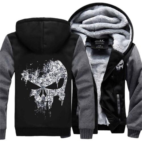 Men zipper Hooded Sweatshirt Fleece Hoodies Winter thick Coat fashion logo print Customized multicolor Casual dropshipping
