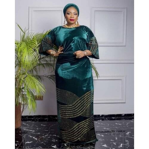 2020 popular Velvet African Lace Fabric with Stone French Nigerian Exquisite Velvet Lace Fabric for Soft Comfortable Dress Party