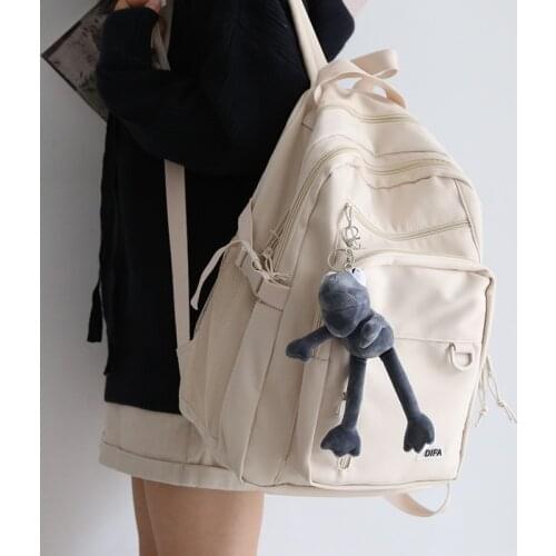 Men Cool Large-capacity Backpack Women Waterproof Shoulder Bag Female 15.6 Inch Laptop Backpacks Ladies School Bag for Teenagers