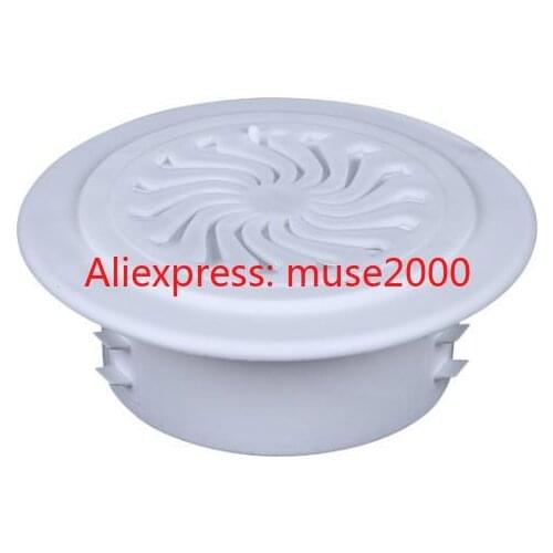 40 50 60 70 80 100 mm plastic tube cover hole end dust proof protect Air Conditioning Installation plug wall pipe cover PVC