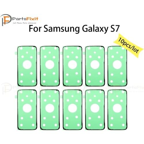 10pcs/lot Rear Housing Cover Adhesive for Galaxy S7 G930 Back Cover Replacement