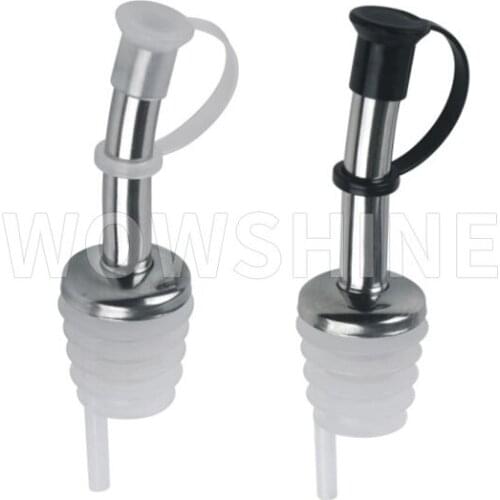 Free shipping classic wine/olive pourer 10pcs/lo stianless steel liquid spout on sale