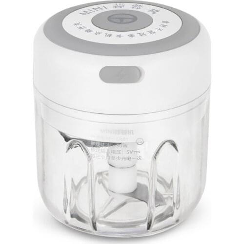 Cheap price Electric Garlic Press Masher USB Ginger Chili Mincer Mincing Kitchen Accessories Portable