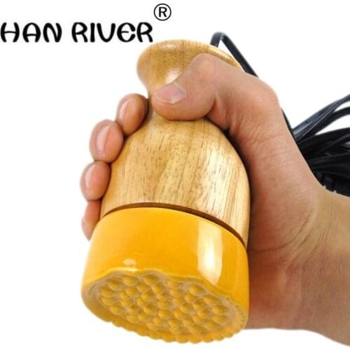 HANRIVER Electric Moxibustion meridian energy massage tank apparatus scraping ceramics warm moxa regimen cans adjust temperature