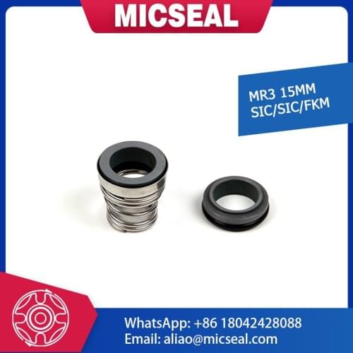 MR3 - 15MM Mechanical Seal - SIC/SIC/FKM