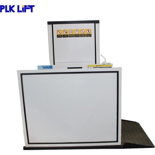 Outdoors Vertical Electric Hydraulic Disable Wheelchair Residential Lift