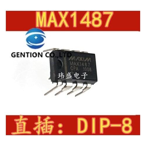 20PCS MAX1487 MAX1487CPA MAX1487EPA DIP-8 drives in stock 100% new and original