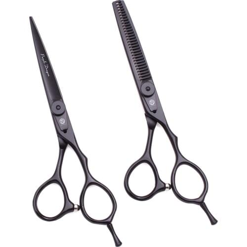 Hairdressing Scissors 5.5" 6" Japan 440C Purple Dragon Hair Cutting Scissors Professional 9015# tijeras peluqueria profesional