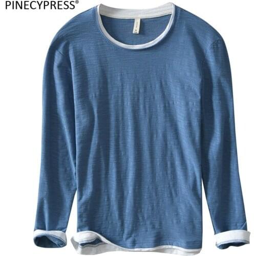 Мужские длинные футболки Pinecypress China At AliExpress