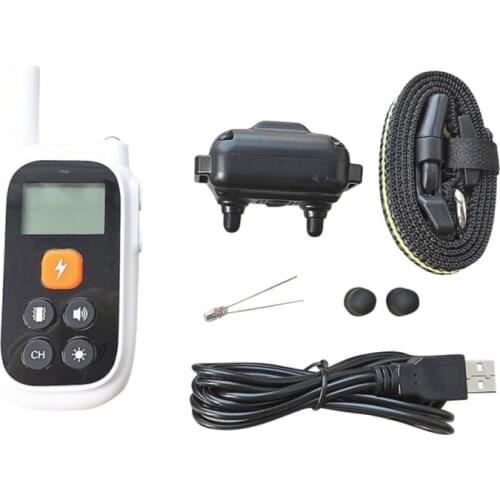 Portable Dog Trainning Collar Rechargeable Pet Training Collar With Remote Control Adjustable 99 Levels Dog Traning Supplies