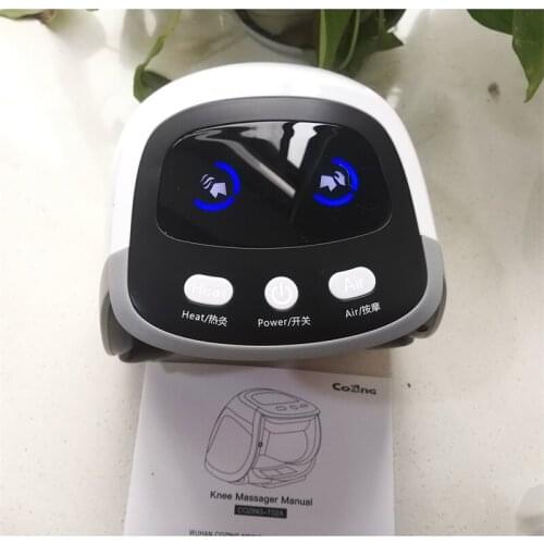 Knee Electric Knee Massager Light Heated Air Massage Pain Relief Rehabilitation Equipment Care Leg Massage Physiotherapy
