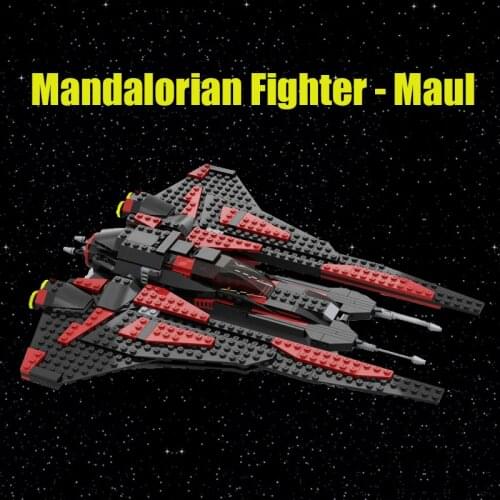Space Military Series Wars Building Blocks Fighter Maul Tie Space Fighter Assembly Toys For Children Kids Xmas Gifts
