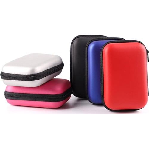 EVA HDD Storage Bag Hard Drive Disk Case SSD Solid State Disk Protection Case For External 2.5'' Hard Drive Earphone