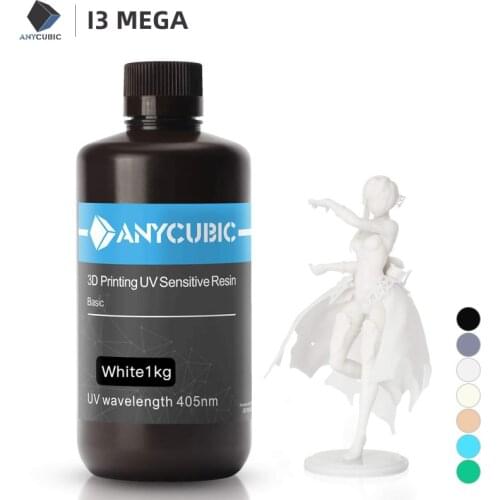 ANYCUBIC 405nm UV Resin for Photon Photon-S 3d Printer LCD UV Sensitive Resin 1kg/500g Printing Material Photosensitive UV Resin