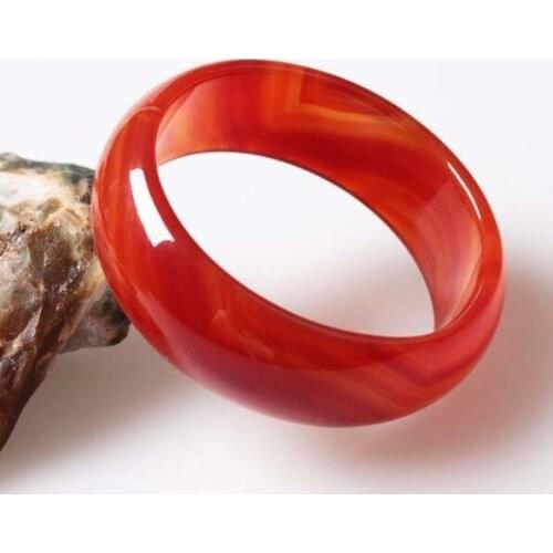 Broadened thickening natural red manao bracelet crystal accessories bracelet