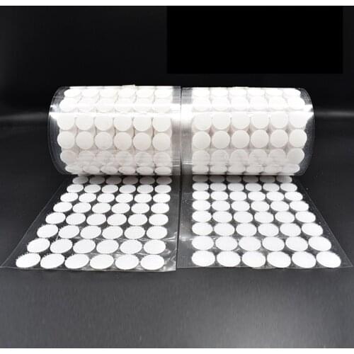 30Pairs 10/15/20/25/60mm Strong Self Adhesive Fastener Tape Disc Velcros Adhesive Glue Magic Sticker Round Coins Hook Loop