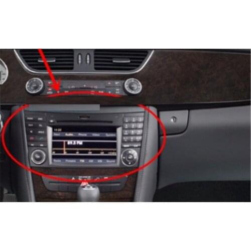 ZWNAV Android 10 Car Radio DVD Player GPS for MERCEDES-BENZ E-W211 2002-2008 CLS W219 2004-2011 CLK W209 2005 2006 Stereo Audio