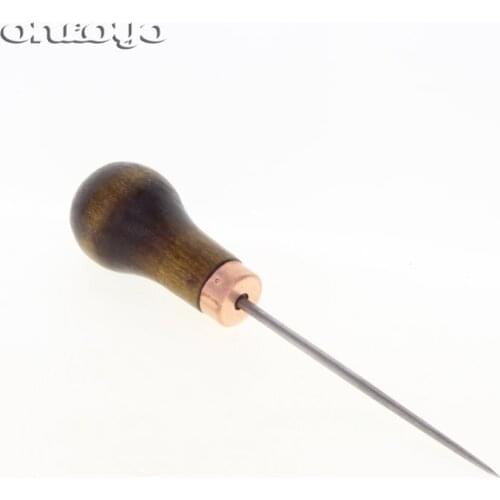 Awls One Thousand Wooden Handle Awl Through Single Gourd Manual Accounting Office Appliances Stitch Bookbinding Tools