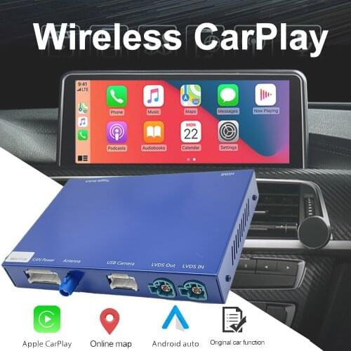 For BMW CIC 1 Series E81 E82 E87 E88 2009-2012 with Android Mirror Link AirPlay Car Play Function Wireless CarPlay