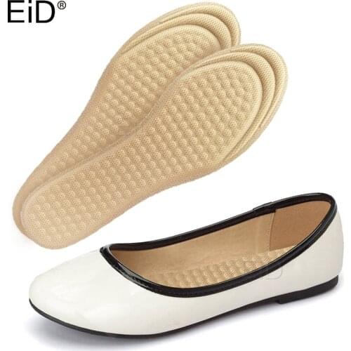 1 Pair Women Insole Pad Breathable Massage Anti-slip Inserts High Heel Insert Pad Foot Heel Protector Deodorant Shoes Insoles
