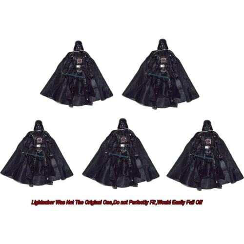 Lof of 5 SW The Black Series Darth Vade Loose 3.75" Action Figure