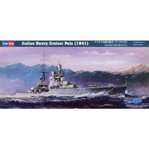 Hobbyboss 86502 1/350 Italian Heavy Cruiser Pola 1941 top quality