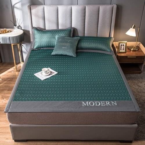 Summer Bed Sheet Mat Modern Latex Mattress Soft And Comfortable Folding Mat Bed Mat Pillow Mat Kit Bed Mat Accessories Set