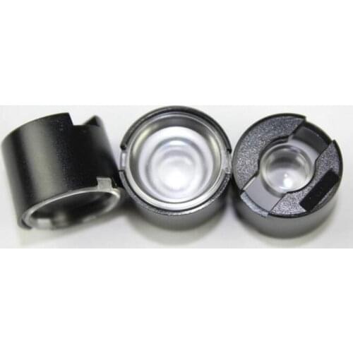 NHR-1515 Led Infrared Lens, Lens Diameter: 15mm, With Holder Size: 16.4X12.36mm, 15 degree, Grinding surface, PMMA Materials