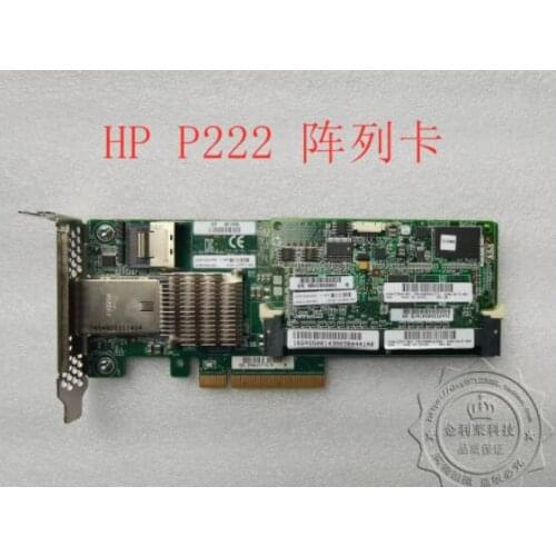 Original H P P222 array card with 512M + battery cache 633537-001 633542-00