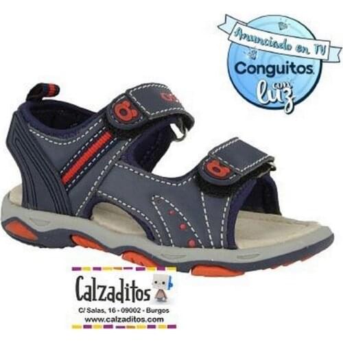 Boy sandals with light, bear by Conguitos